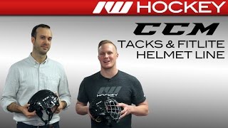 CCM Tacks amp FitLite Helmet Line Insight [upl. by Adnolor]