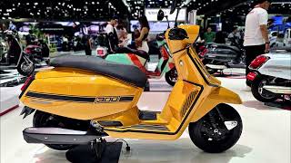 Lambretta X300 SR YELLOW MUSTARD [upl. by Ellekram]