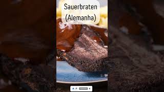 Sauerbraten Alemanha shortsindia food comidaereceitas [upl. by Mochun548]