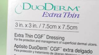 DuoDerm Hydrocollid Dressings [upl. by Magdalene]