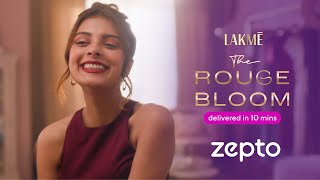 Fast Delivery Flawless Beauty  Zepto x Lakmé Rouge Bloom [upl. by Odlanar]