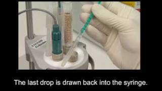 Karl Fischer Titration – How to carry out the titer determination using water back weighing [upl. by Shelah]