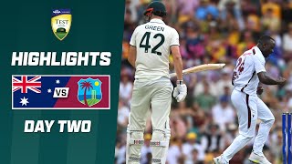 Australia v West Indies 202324  Second Test  Day 2 [upl. by Maggs]