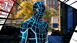 SpiderMan 2018  Part 7  THE TRON SPIDERMAN SUIT [upl. by Nesnah]