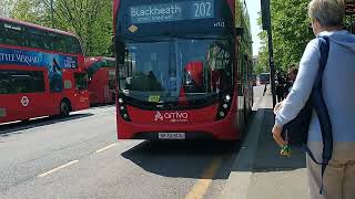 Arriva London HT12 on bus route 202 [upl. by Eldrida]