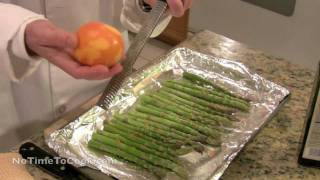 Oven Roasted Asparagus Recipe  NoTimeToCookcom [upl. by Atiniuq]