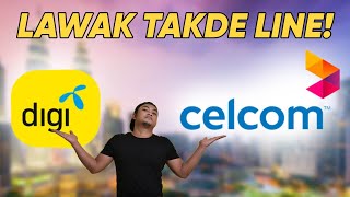 SOMETIME LAWAK Bile Orang Complain Selepas Celcom Dan Digi Gabung Line TERUK [upl. by Alyel700]