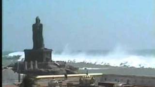 TSUNAMI at Kanniyakumari Tamilnadu [upl. by Lemuela]