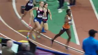 2018 New Balance Nationals Indoor  800m Girls Championship [upl. by Vannie167]