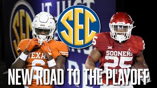 A Look at the Schedules of Oklahoma amp Texas in the New Look SEC  SEC Football [upl. by Egedan]