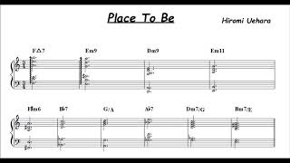 Place To Be Hiromi Uehara Piano transcription [upl. by Eidnas]