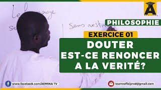 PHILOSOPHIE EPREUVE BAC CORRIGEE [upl. by Orazal]