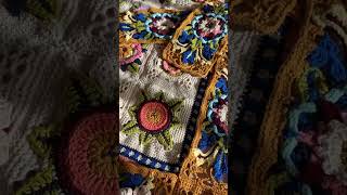 Motif birleştirme ve son motiflercrochet tigisi blanket [upl. by Hewet628]