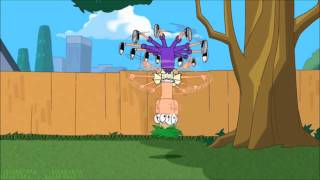 Phineas and Ferb  Ferbs Insane Dancing HD [upl. by Annaul426]