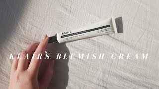 Klairs Illuminating Supple Blemish Cream Review amp swatch [upl. by Adnawal]