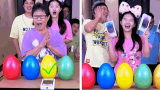 Colored ball matching challenge win an iPhone FunnyFamily PartyGames [upl. by Ycniuqed]