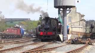 Downpatrick amp Co Down Railway  Steam Trip to Inch Abbey [upl. by Nelluc]