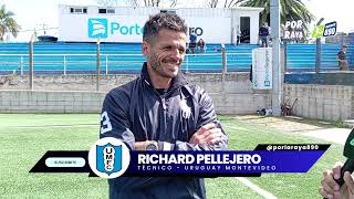 🔵⚫️ Richard Pellejero UruguayMontevideo en XLR quotEl equipo juega cuando tiene que jugarquot [upl. by Dennison]