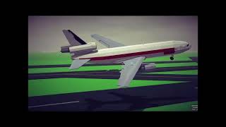 Western Airlines Flight 2605Crash Animation 2 [upl. by Nnylyar258]