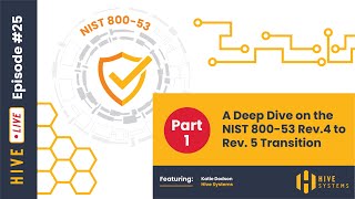 A Deep Dive on the NIST 80053 Rev4 to Rev 5 Transition  Part 1 [upl. by Xavier]