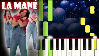 La Mané  Piano Cover  Tutorial  Karaoke [upl. by Ran]