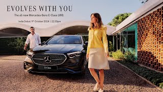 Evolves with you  The allnew MercedesBenz EClass LWB [upl. by Araiet680]