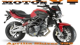 Aprilia Shiver 750 ABS 2016 Prueba with subtitles in English [upl. by Durkee]