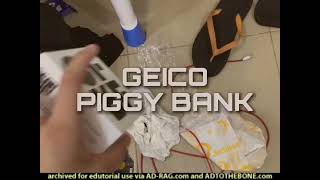 Geico Piggy Bank Commercial Monster 2001 USA [upl. by Animsaj915]