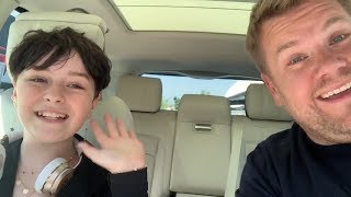 James Corden Does Special ‘Carpool Karaoke’ for Fan With Childhood Cancer [upl. by Maisey]