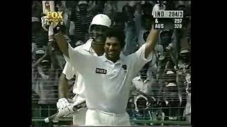 Indias greatest batsman amp matchwinner Sachin Tendulkar stunning 155 vs Australia 1998 [upl. by Olbap]