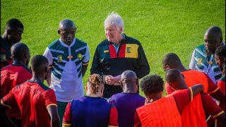 Arrivée des Lions au stade annexe après la réunion avec le PM [upl. by Daggett]