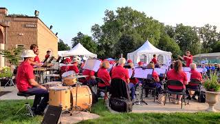 Canton Concert Band 82224  Concert at Taste of Greece Festival [upl. by Ellard]