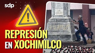 ¿Qué pasó en XOCHIMILCO 😨🌼 Acusan REPRESIÓN 😰 CULPAN al ALCALDE 😤 [upl. by Jo Ann263]