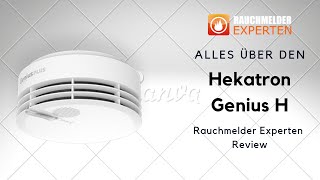 Genius H von Hekatron  Rauchmelder Info [upl. by Puff405]