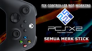 FIX CONTROLLER NOT WORKING PCSX2  SOLUSI CONTROLLER TIDAK KONEK DI PCSX2 [upl. by Debbra]