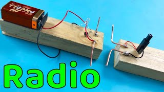 How to make the worlds easiest Radio  Do it yourself at home [upl. by Owens190]