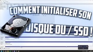 COMMENT INITIALISER SON DISQUE DUR OU SON SSD [upl. by Solitta]