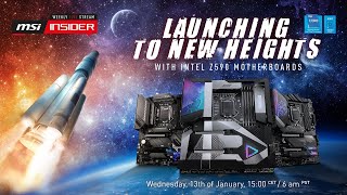 Launching To New Heights with MSI Z590 Motherboards [upl. by Takara]