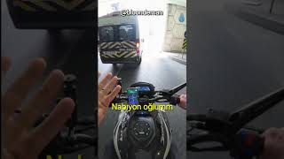 Saçma sapan geçmeler sinyal vermeler birde can taşıyor bunlar motovlog [upl. by Retse]