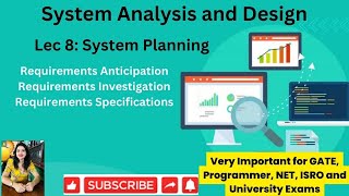 Lec 8 System Planning  Requirements Determination  information Gathering Tools  Importance [upl. by Nylesoy]