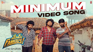 Minimum Video Song  Mem Famous  Sumanth Prabhas  Rahul Sipligunj  Chai Bisket FilmsLahari Films [upl. by Kristy408]