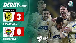 Ankaragücü 30 Fenerbahçe MAÇ ÖZETİ Ziraat Türkiye Kupası Çeyrek Final   27022024 [upl. by Akfir]