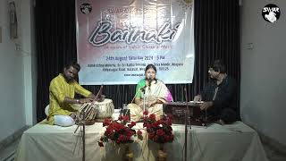 Baithaki 2024 Barasat Kolkata  Nibedita Bhattacharjee Vocal [upl. by Snah]