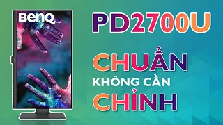 BenQ PD2700U màn hình thiết kế 4K  quotChuẩnquot màu đa tiện ích [upl. by Smaoht]