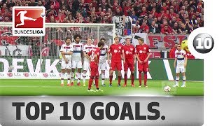 Top 10 Goals  Bayern München vs Bayer 04 Leverkusen [upl. by Halika]