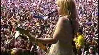 Courtney Love 1995 Doll Parts    stage dive [upl. by Opiuuk936]