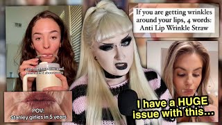 TikTok’s Anti Ageing Straws NEEDS TO BE STOPPED [upl. by Bovill545]