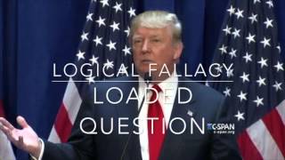 Analyzing Trump 15 Logical Fallacies in 3 Minutes [upl. by Eberto130]