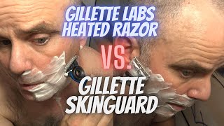 Gillette SkinGuard Vs Gillette Labs Heated Razor [upl. by Aschim380]