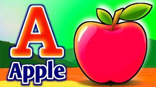 A for apple  अ से अनार  abcd  phonics song  a for apple b for ball c for cat  abcd song  abcde [upl. by Whitnell]